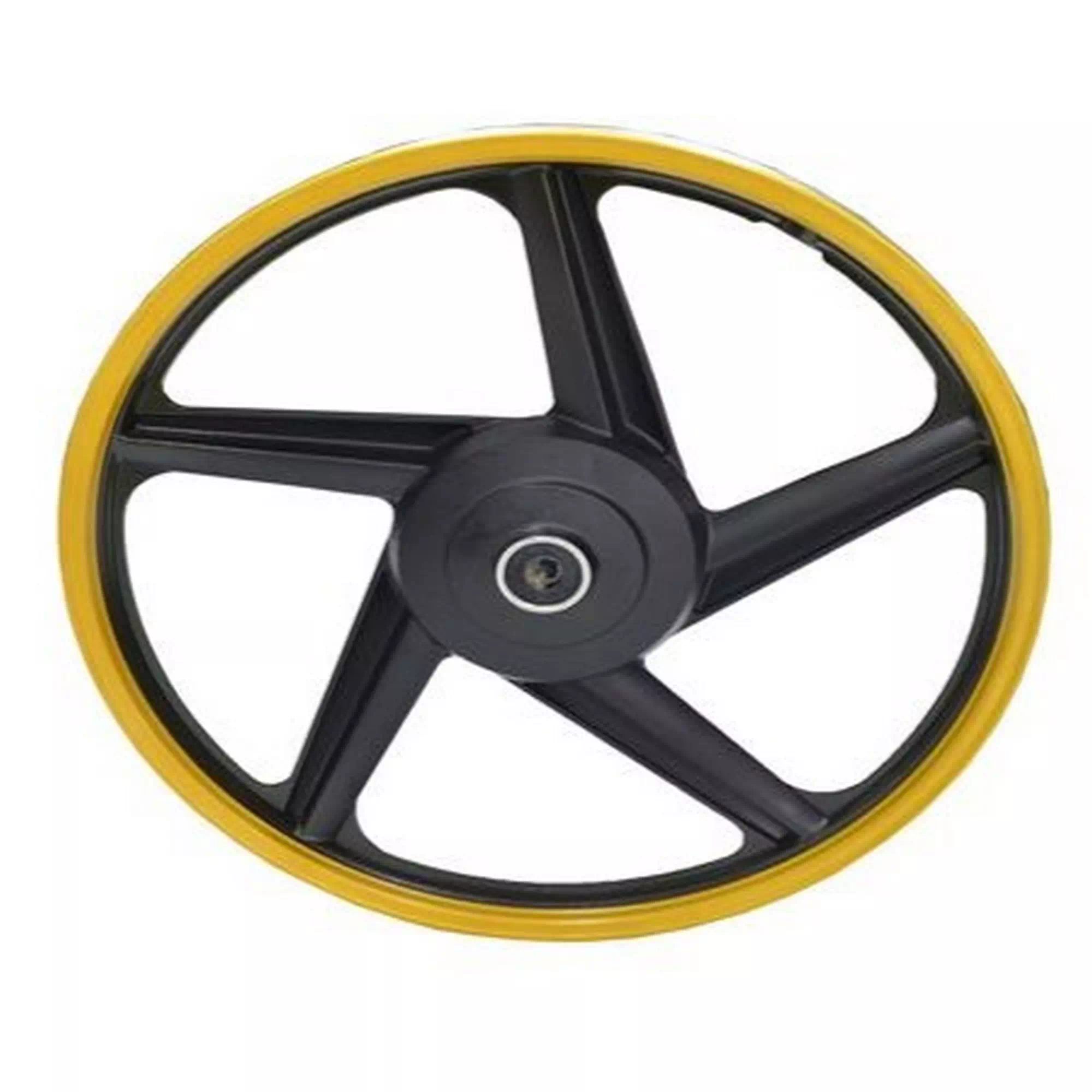 KUBA KM125-6 ÇELİK JANT ÖN SARI-ÇİZGİLİ [CG50 PRO ULTRA - CG50 PRO] #KM 63524